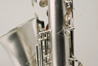 Conn Transitional Alto 244xxx Art Deco Silver 6M Overhauled
