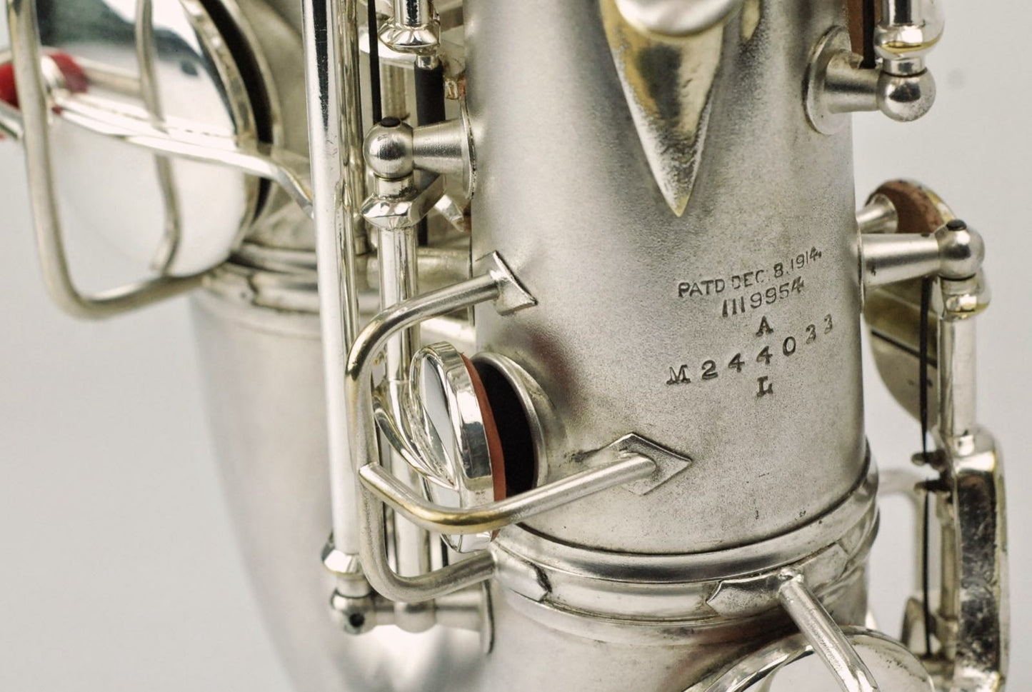 Conn Transitional Alto 244xxx Art Deco Silver 6M Overhauled