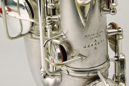Conn Transitional Alto 244xxx Art Deco Silver 6M Overhauled