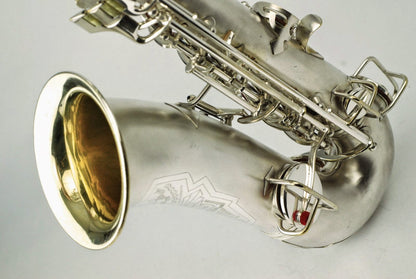 Conn Transitional Alto 244xxx Art Deco Silver 6M Overhauled