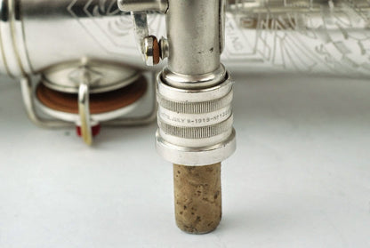 Conn Transitional Alto 244xxx Art Deco Silver 6M Overhauled