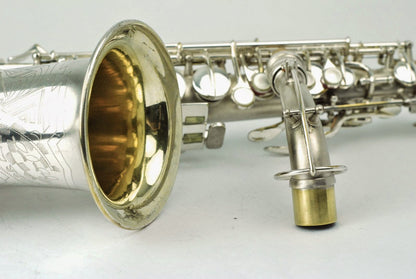 Conn Transitional Alto 244xxx Art Deco Silver 6M Overhauled
