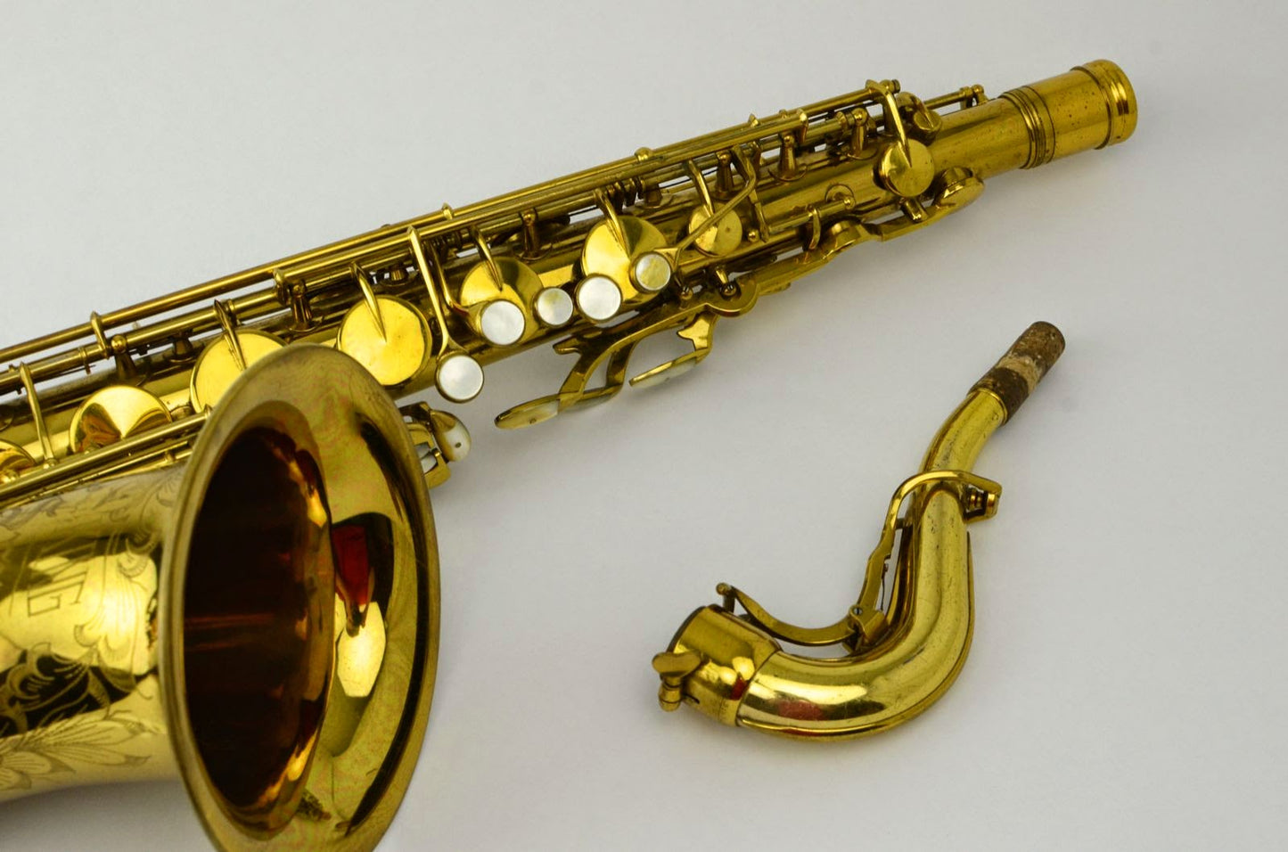 King Super 20 Tenor 319xxx Full Pearls Original Beautiful