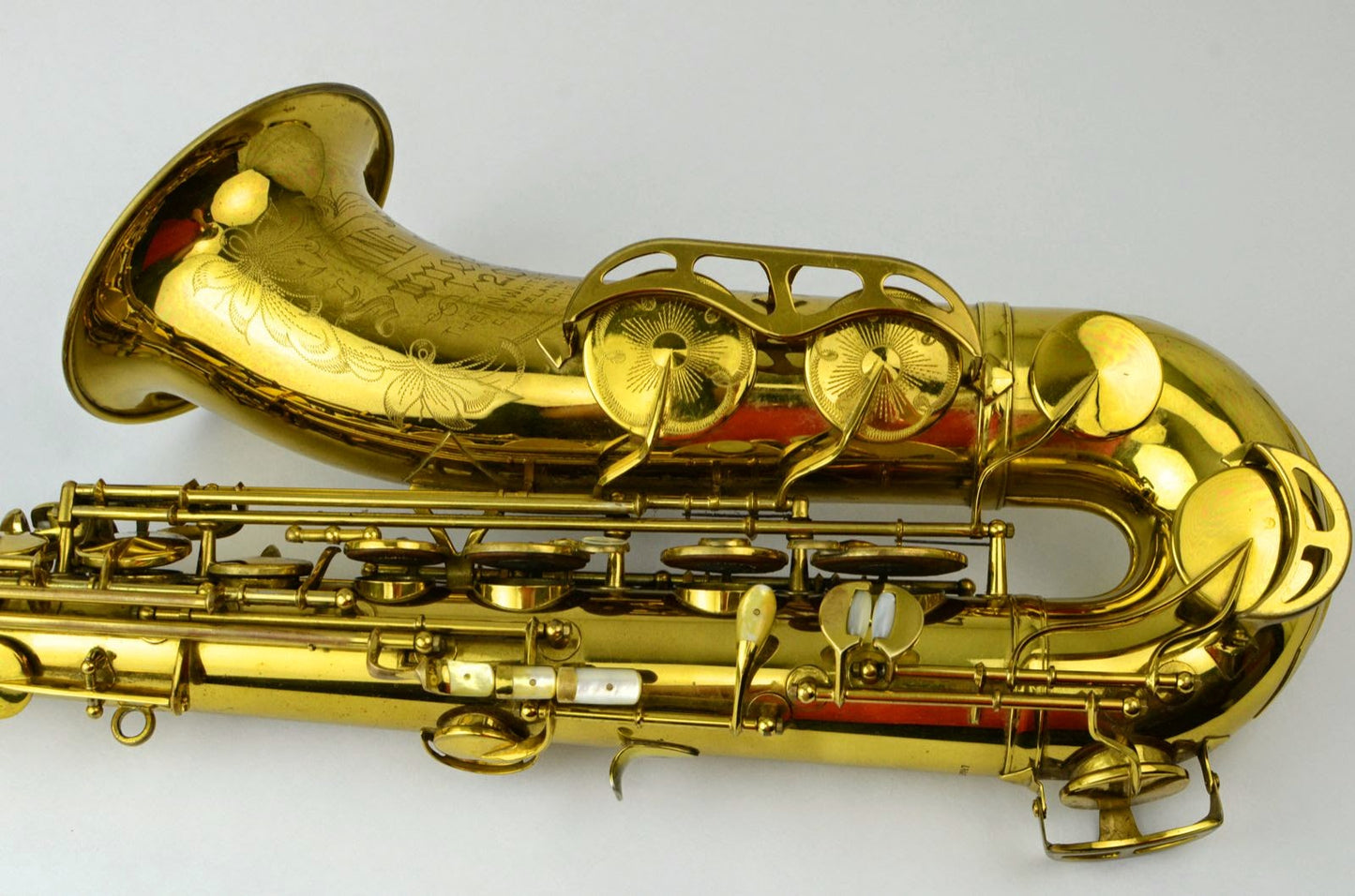 King Super 20 Tenor 319xxx Full Pearls Original Beautiful