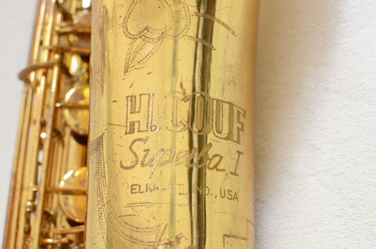 Couf Superba I Baritone Saxophone Low A to High F#