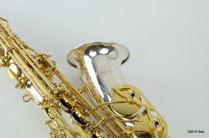 Yanagisawa A-9935 Alto Saxophone 268xxx Solid Silver New Pads