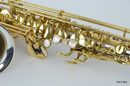 Yanagisawa A-9935 Alto Saxophone 268xxx Solid Silver New Pads