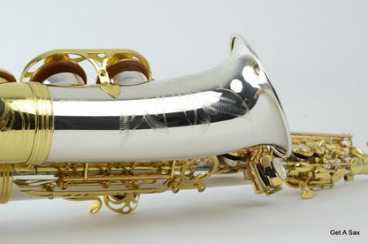 Yanagisawa A-9935 Alto Saxophone 268xxx Solid Silver New Pads
