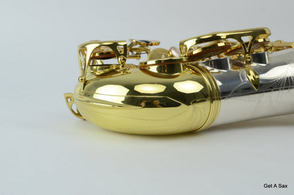 Yanagisawa A-9935 Alto Saxophone 268xxx Solid Silver New Pads