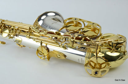 Yanagisawa A-9935 Alto Saxophone 268xxx Solid Silver New Pads