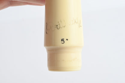 Brilhart Streamline 5* Tenor Saxophone Mouthpiece w/ Original Ligature and Cap