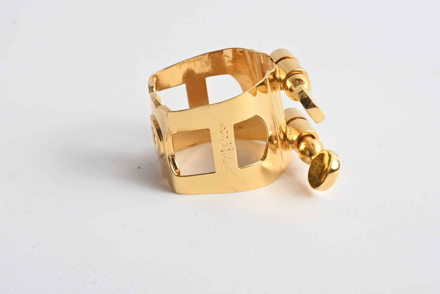 Woodstone Tenor OTL Ligature in Velvet Bag