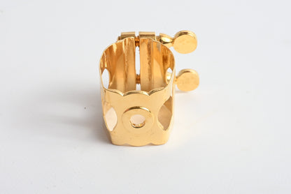 Woodstone Tenor OTL Ligature in Velvet Bag