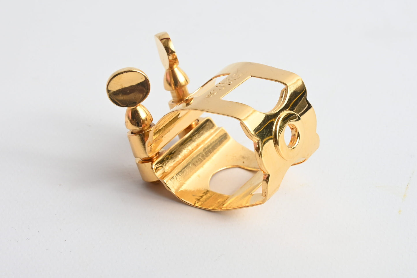 Woodstone Tenor OTL Ligature in Velvet Bag