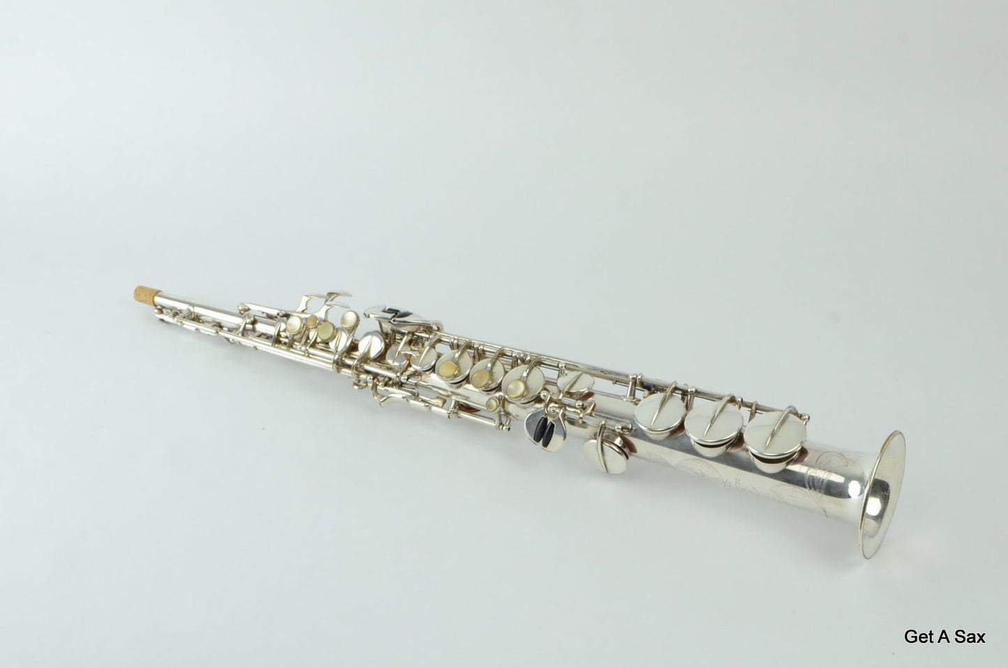 Buffet SA-18 Dynaction Soprano Saxophone Silver Rare