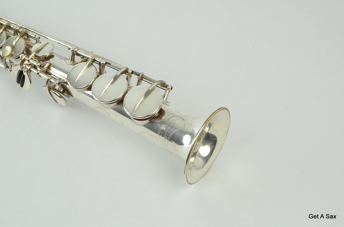 Buffet SA-18 Dynaction Soprano Saxophone Silver Rare