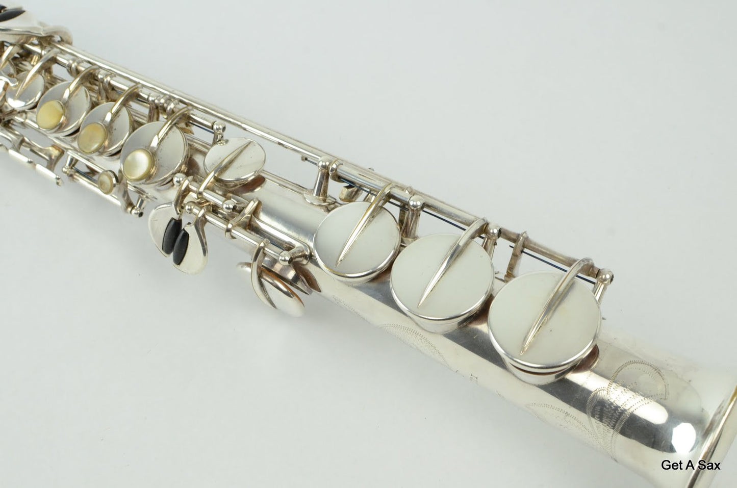 Buffet SA-18 Dynaction Soprano Saxophone Silver Rare