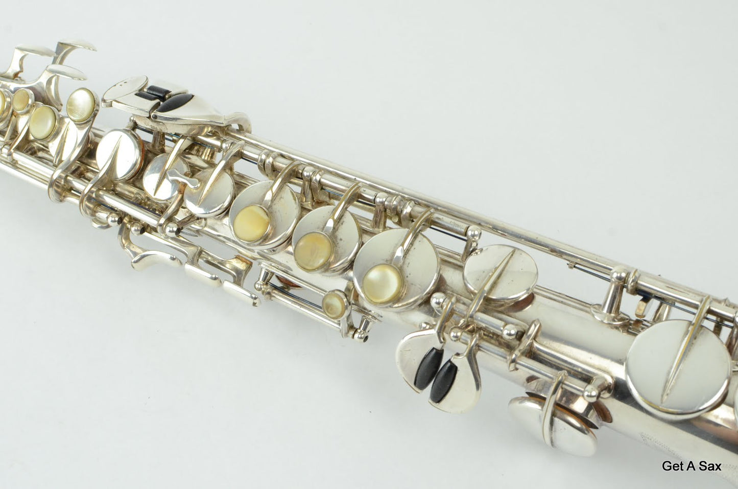 Buffet SA-18 Dynaction Soprano Saxophone Silver Rare