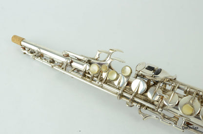 Buffet SA-18 Dynaction Soprano Saxophone Silver Rare