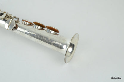 Buffet SA-18 Dynaction Soprano Saxophone Silver Rare