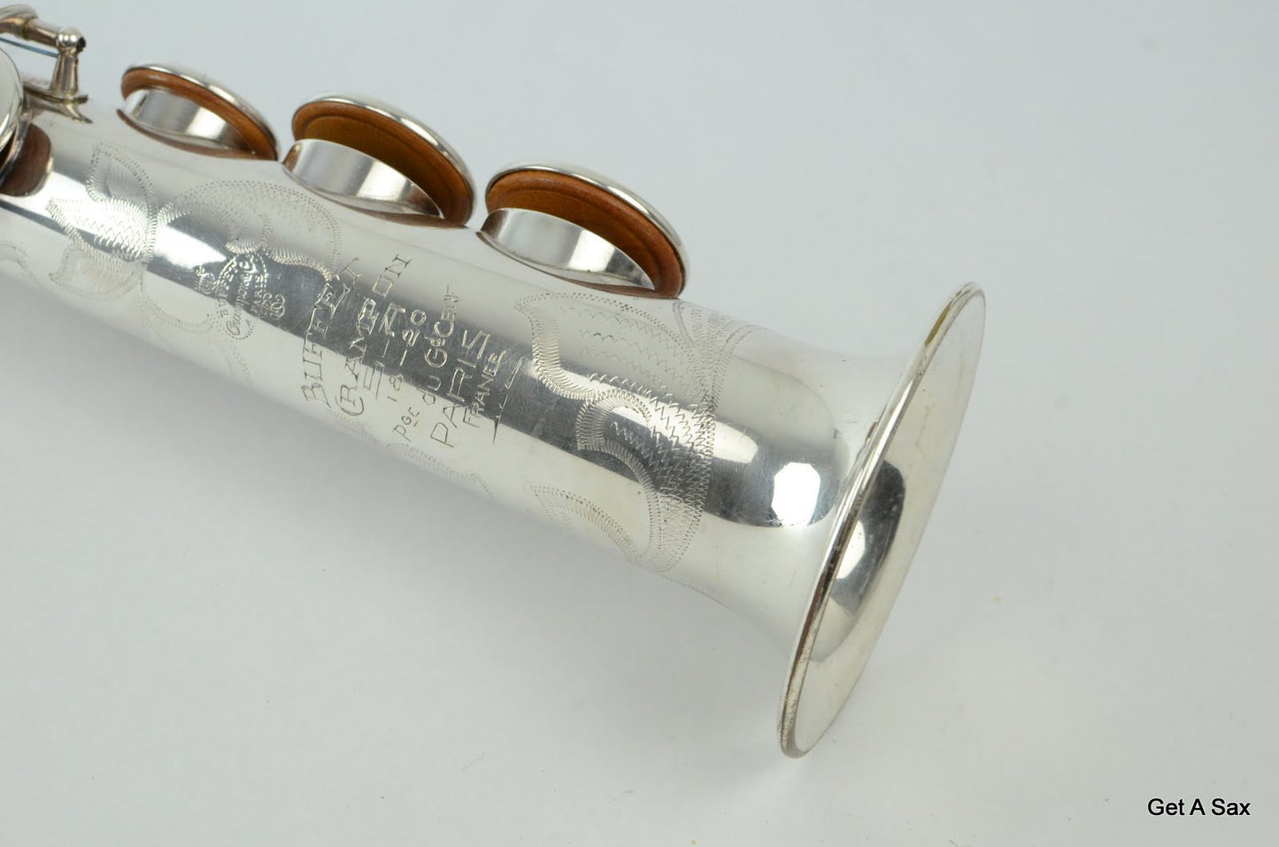 Buffet SA-18 Dynaction Soprano Saxophone Silver Rare