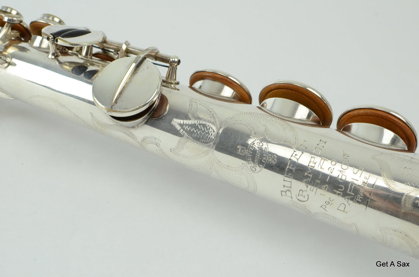 Buffet SA-18 Dynaction Soprano Saxophone Silver Rare