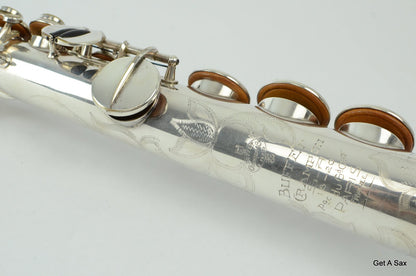 Buffet SA-18 Dynaction Soprano Saxophone Silver Rare