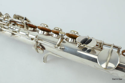 Buffet SA-18 Dynaction Soprano Saxophone Silver Rare