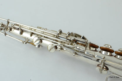 Buffet SA-18 Dynaction Soprano Saxophone Silver Rare