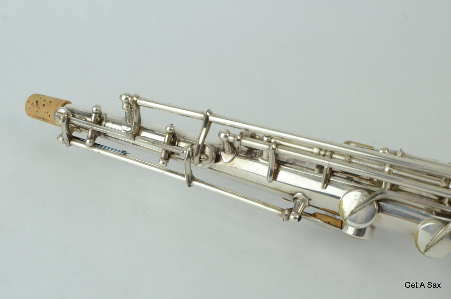 Buffet SA-18 Dynaction Soprano Saxophone Silver Rare