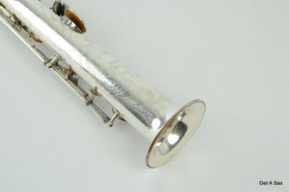 Buffet SA-18 Dynaction Soprano Saxophone Silver Rare