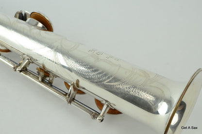 Buffet SA-18 Dynaction Soprano Saxophone Silver Rare