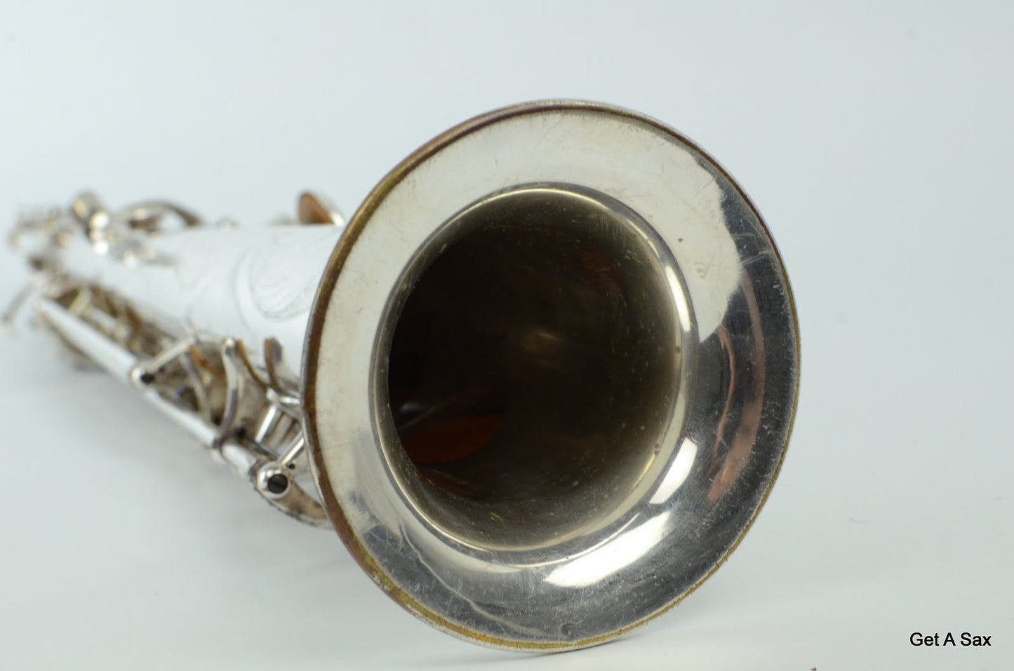 Buffet SA-18 Dynaction Soprano Saxophone Silver Rare