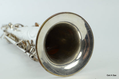 Buffet SA-18 Dynaction Soprano Saxophone Silver Rare