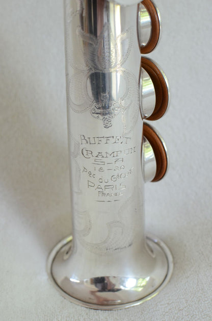 Buffet SA-18 Dynaction Soprano Saxophone Silver Rare