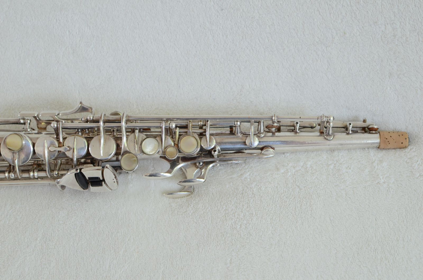 Buffet SA-18 Dynaction Soprano Saxophone Silver Rare