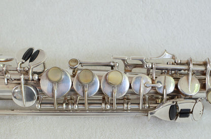 Buffet SA-18 Dynaction Soprano Saxophone Silver Rare