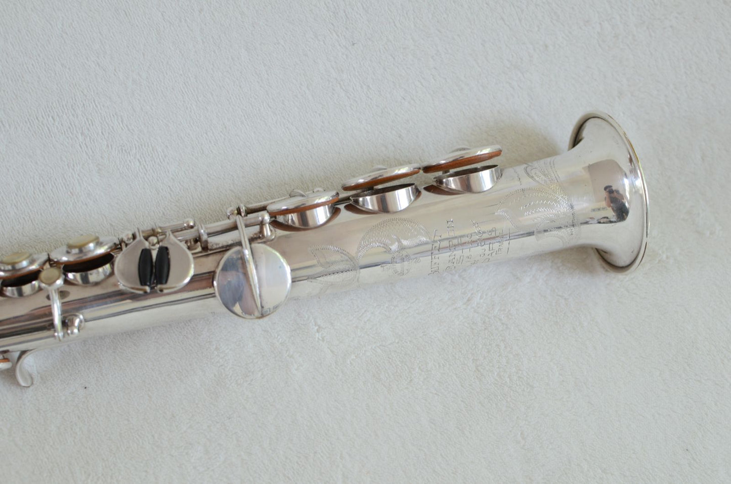 Buffet SA-18 Dynaction Soprano Saxophone Silver Rare