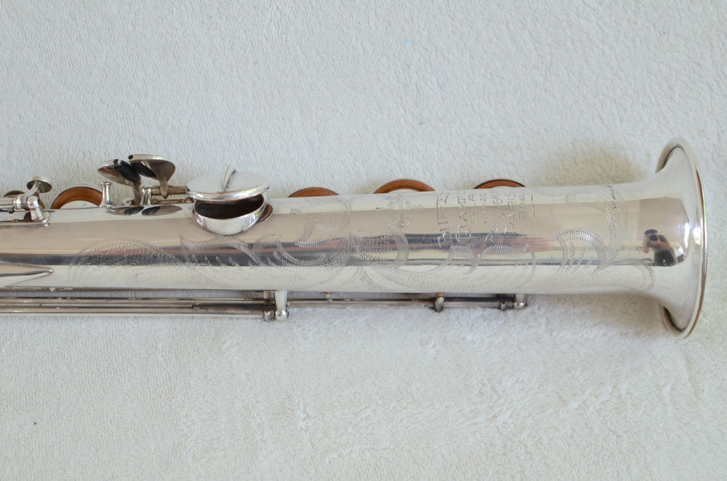 Buffet SA-18 Dynaction Soprano Saxophone Silver Rare