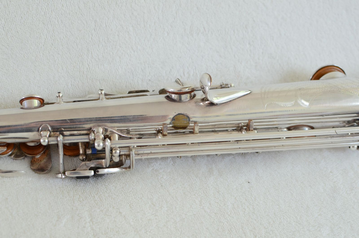 Buffet SA-18 Dynaction Soprano Saxophone Silver Rare