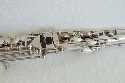 Buffet SA-18 Dynaction Soprano Saxophone Silver Rare