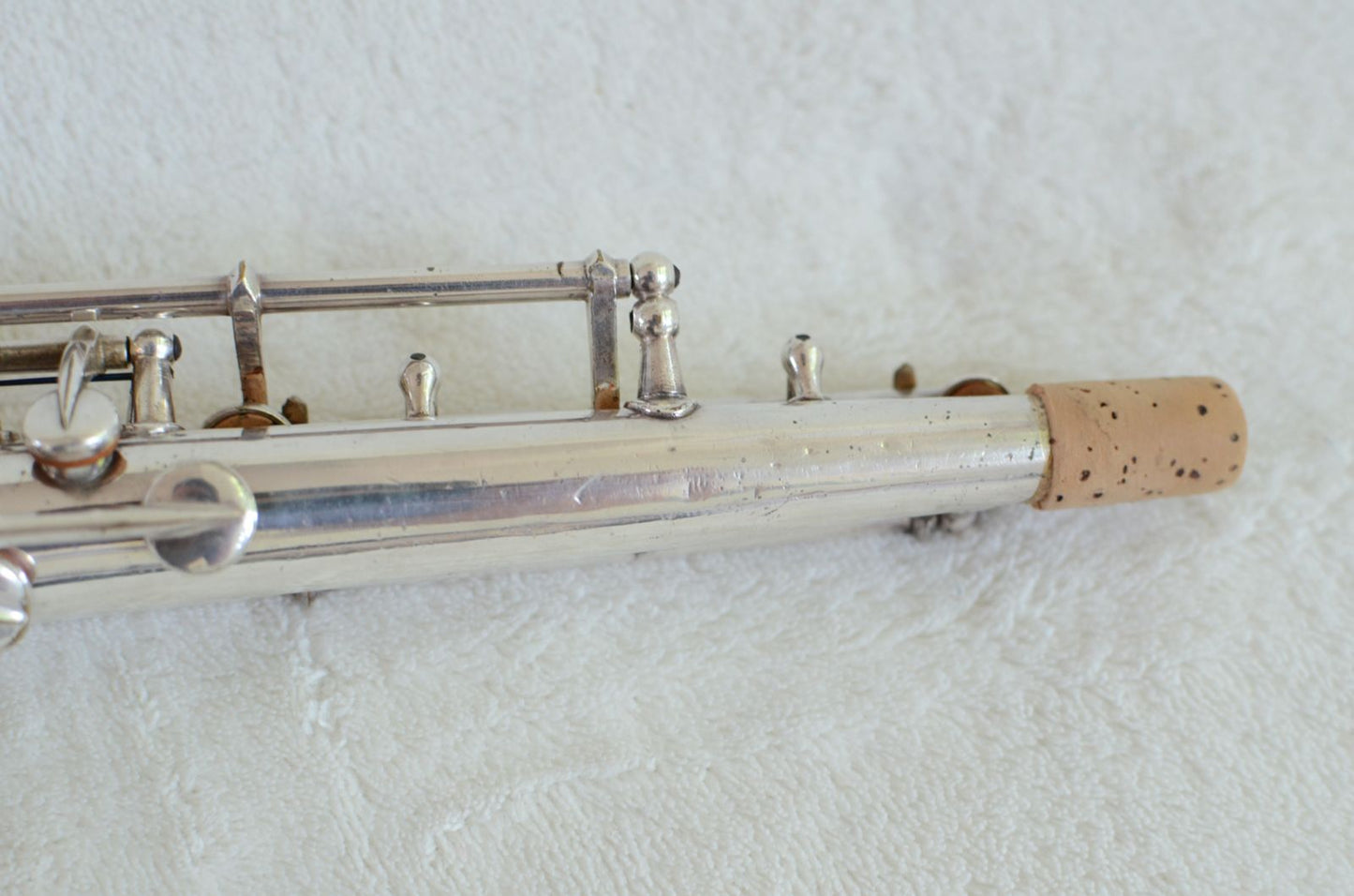 Buffet SA-18 Dynaction Soprano Saxophone Silver Rare