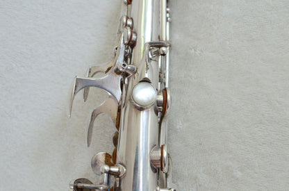 Buffet SA-18 Dynaction Soprano Saxophone Silver Rare