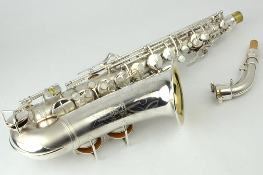 Conn 6M VIII Alto 309xxx Near Mint Silver Plate!