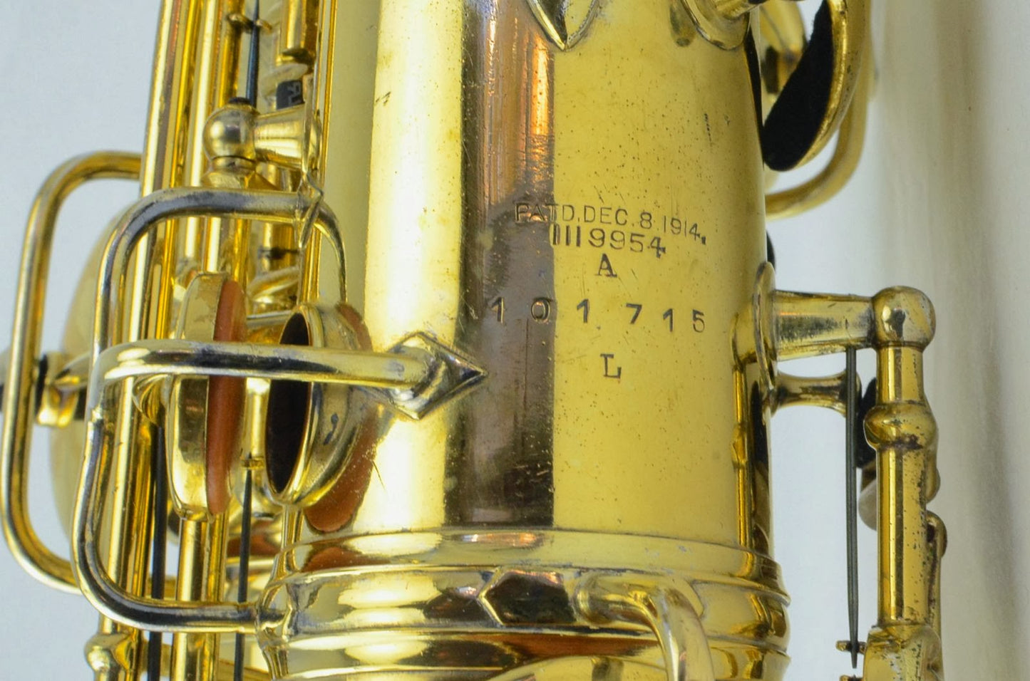 Conn New Wonder I Alto Saxophone Burnished Gold-plated 101xxx