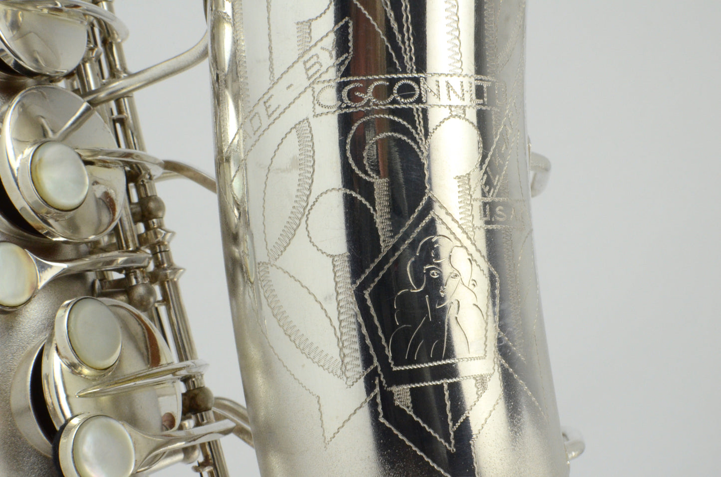 Conn 6M VIII Alto 309xxx Near Mint Silver Plate!