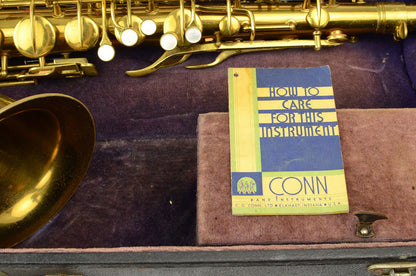 Conn "Transitional" Tenor Saxophone - Stohrer Overhaul
