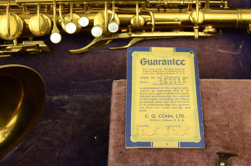 Conn "Transitional" Tenor Saxophone - Stohrer Overhaul