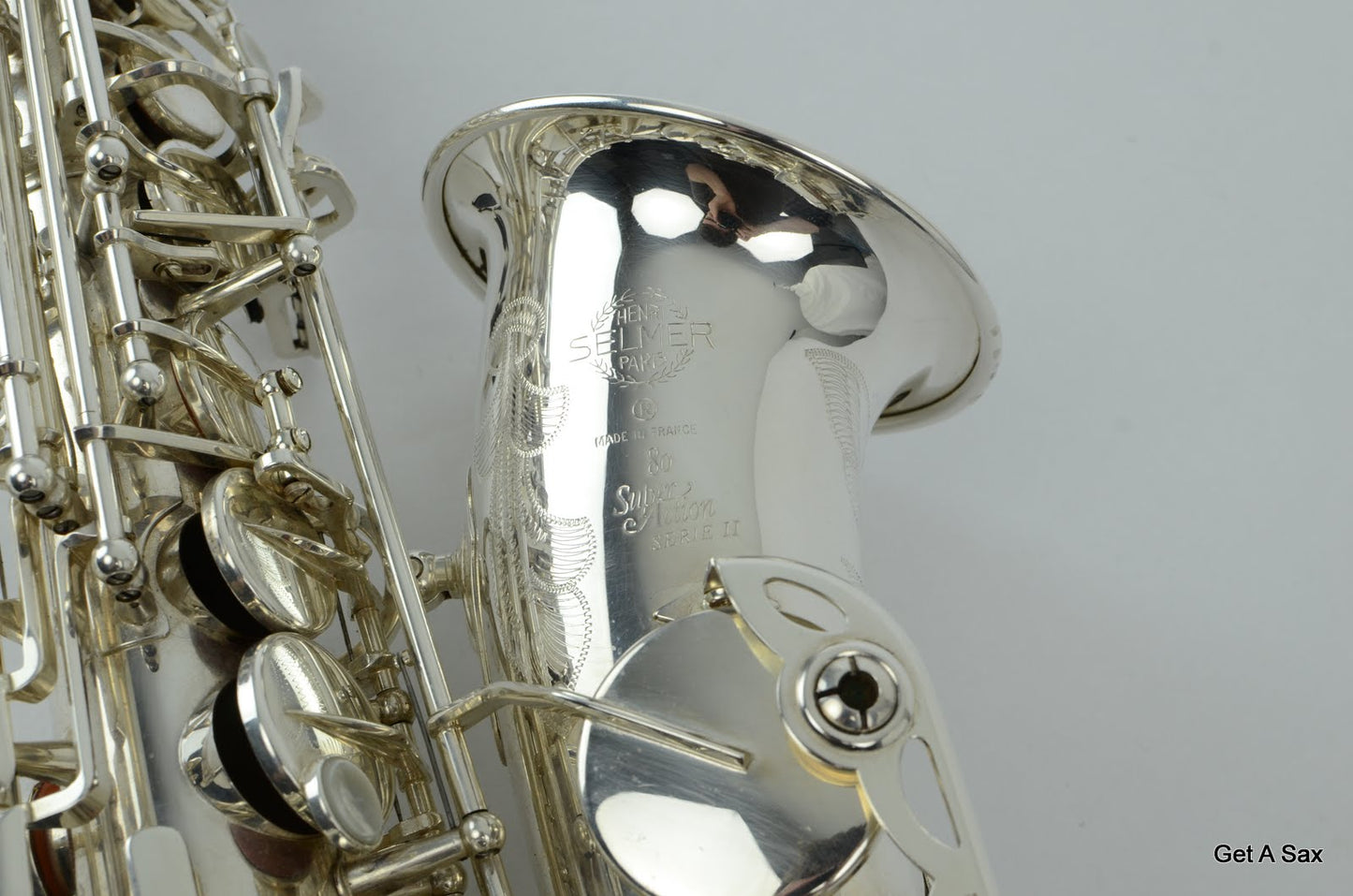 Selmer Super Action 80 Series II Alto 538xxx Silver Overhauled!