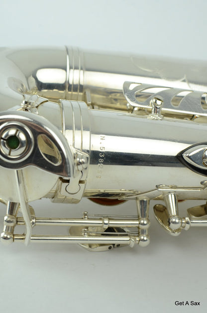 Selmer Super Action 80 Series II Alto 538xxx Silver Overhauled!